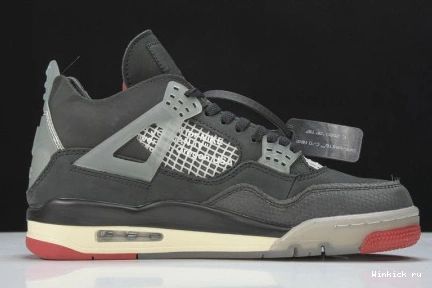 'BRED'  4 BLACK X 2020 JORDAN OF RED AIR 0918